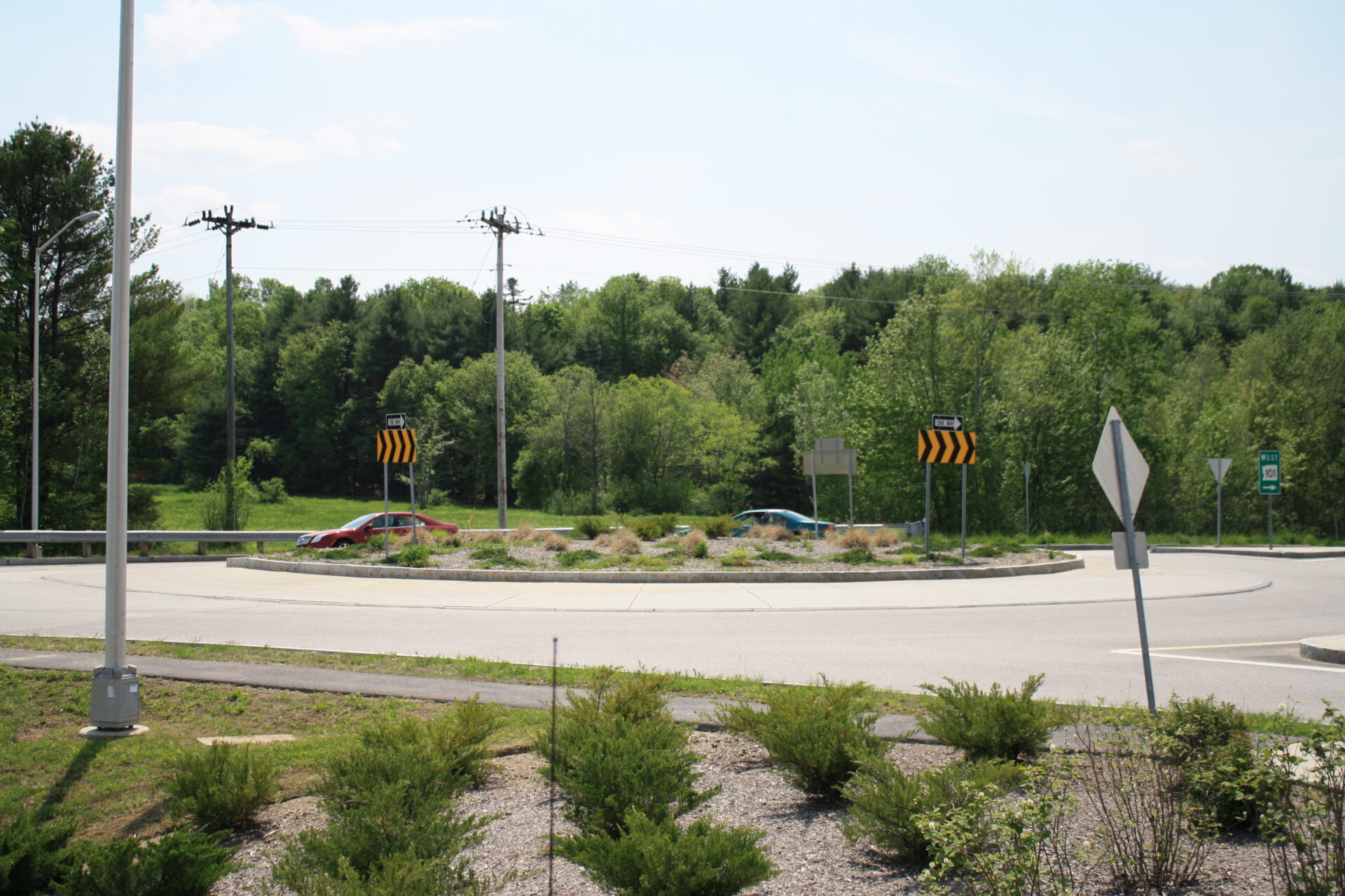 Roundabout, Peterborough, NH